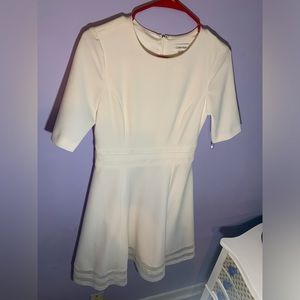Calvin Klein white dress
